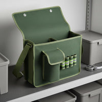 Canvas Tool Bag Large Capacity Electrician Tool Bag Wear-Resistant for Carpenters, Plumbers, Construction