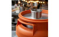 Beer Keg Cylindrical Beer Keg Raised Top Opening