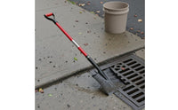 Thickened Perforated Shovel Multi Purpose Hollow Spade Leaky Holes Design Detachable Garden Shovel Easy Drainage for Agriculture, Farm