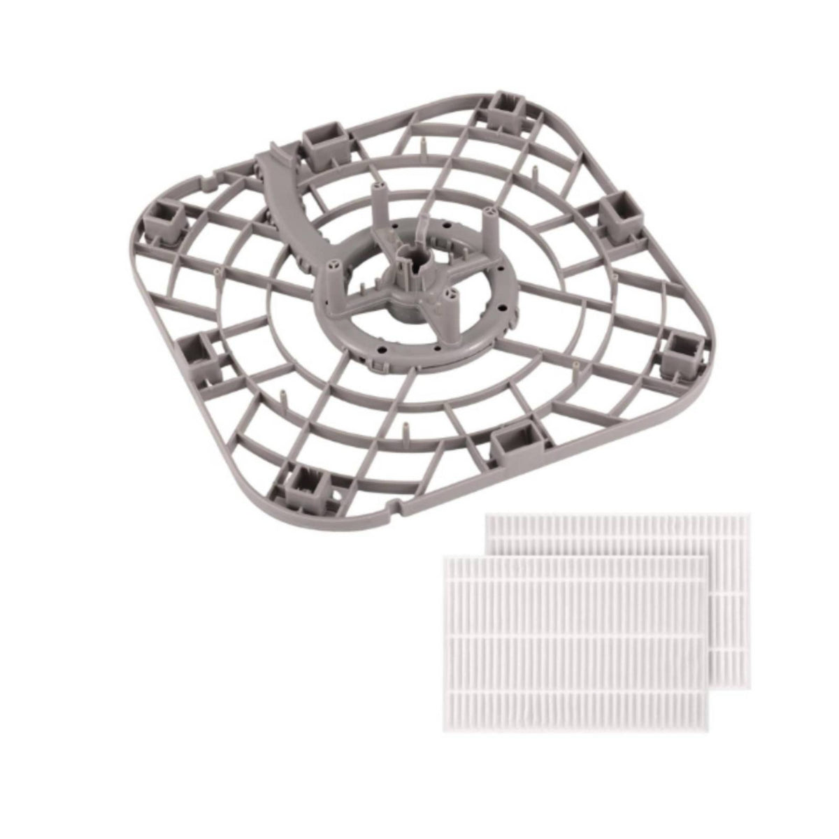Washer Base Tray with Filter Compatible Washing Machine Base Tray Heavy-Duty