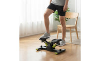Hydraulic Stepper Textured Foot Pads Home Stepper Low-Profile Fitness Equipment for Indoor Workout