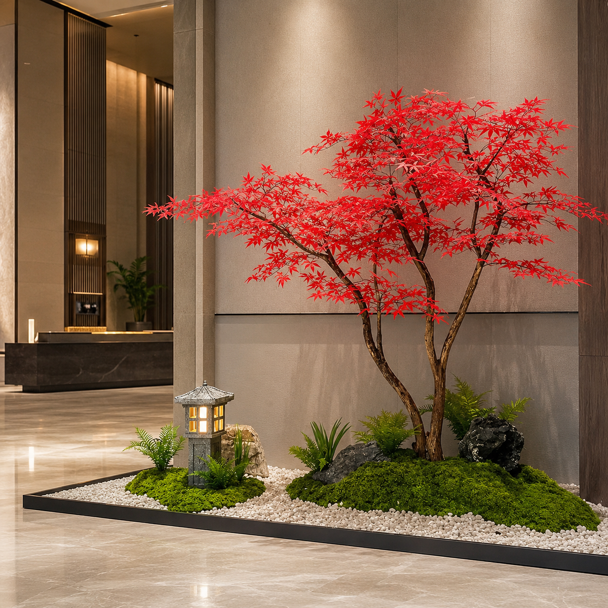 artificial tree display