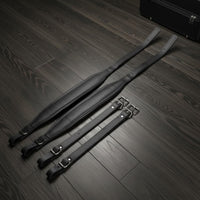 80-120 Bass Accordion Straps Reinforced Metal Buckles Leather Accordion Straps for Stage Use, Performance
