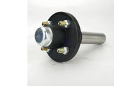 100 Mm Bolt Pattern Hauling Half Axle Dust Cap Hauling Axle Hub Heavy-Duty Wheel Hub Assembly Steel