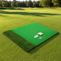 Artificial Turf Mat 120x150cm, Non-Slip Portable Putting-green Hitting Mat, Training Chipping Practice for Indoor Outdoor