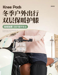 电动车护膝保暖骑车专用骑行冬季摩托车男女挡风加厚防寒防水护腿