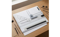 Sketch Board Non-Slip Grip Drafting Board Transparent Art Tool