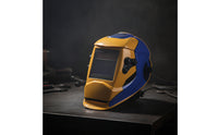 Auto-Darkening Fusing Helmet Large View Fusing Hood with Auto-Darkening /IR Protection Hood for Home Repairs