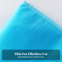 10 Pieces Ultra-Thin Disposable Waterproof Pillowcase Hygienic Medical Non-Woven Pillow Cover Lightweight for Medical Facility S