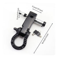 Trailer Arm Trailer Lock Anti-Unauthorized Removal   with Keys Tamper-Resistant for Parking, Towing