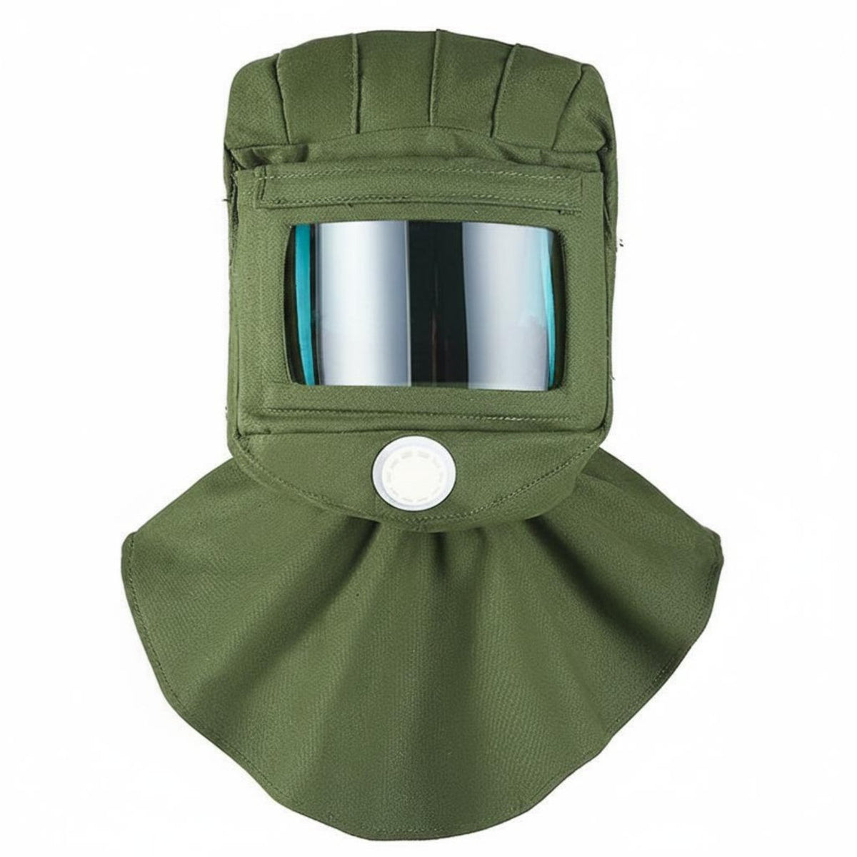 Breathable Sandblasting Hood Lightweight Grinding Dust Hood Wear Resistant Safety Shawl Cap for Polishing