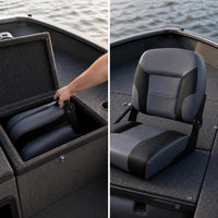 KOETSU Foldable Fishing Boat Seat for Lure Fishing, Kayaks, and Yachts