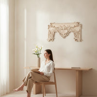 Wood Onlay with Scrolling Foliage European-Style Carved Panel Carving for Amateur Woodworkers, Crafters, Walls, Cabinets