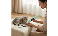 Rechargeable Paw Hair Trimmer LED Light Feline Paw Trimmer Digital Display Grooming Clipper Slim Pen-Like