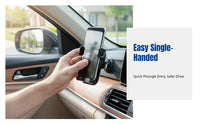 Universal Car Phone Holder, Suction Air Vent Installation, Wide Compatibility