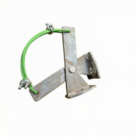 Root-Pulling Clamp Thickened Steel Root Pulling Tool Welded Joints Leverage Design