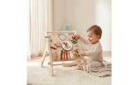 Wooden Infant Push Wagon Multi-Functional Wooden Push Wagon with Xylophone for Young Children, Infants, Playroom, Home, Nursery