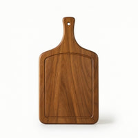 Board with Handle Walnut Wood Board with Handle Smooth