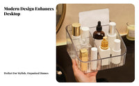 Multi-Compartment cosmetic Case Large Capacity Cosmetic Organizer With Drawers