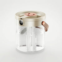 High-Frequency Humidifier twinSpray Tabletop Humidifier Appliance Compact Portable for Desk, Office