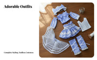Doll Clothes Set Design Doll Clothing Set Interchangeable Pieces Toy Accessory for Collecting