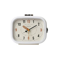 Music Alarm Clock Timepiece Numbered Dial Clear Lens Silent Analog Alarm Clock Easy to Read