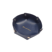 Foldable Leather Tray Nordic Design Desktop Sundries Tray Multi-Purpose