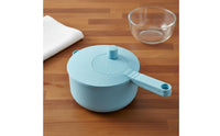 Multifunctional Vegetable Water Extractor Large Capacity Manual Food Centrifuge Easy to Clean Kitchen Strainer Bowl Set for Meal Prep