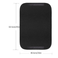 Oxford Cloth RV Window Sunshade Black Car Window Sunshade Textured Vehicle Accessory Rounded Corners
