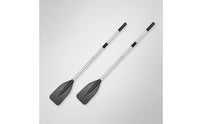 Aluminum Boat Paddles 2-Piece Two-Stage Paddles Lightweight Paddle with Aluminum Shaft for Inflatable Boats, Fishing Kayaks