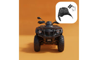 ATV Device Holder with Storage Adjustable Device Holder with Storage Box Tablet Phone Mount Easy to Install Navigation Device