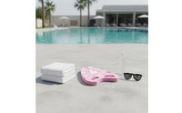 Beginner Friendly Back Buoy Swim Training Board Fast-Drying EVA Foam Swim Board Chlorine-Resistant for Beginners, Kids, Adults