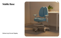 Ergonomic spine support Adjustable assignment Chair weight-activatedLocking casters children's Furniture Student Seat for children, Students, Teenagers, Study Room, Home, School, Bedroom