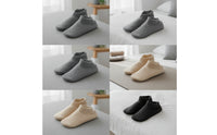 Pull-on Foot Covers Shoe Covers Breathable Shoe Booties for Castor Oil Treatment