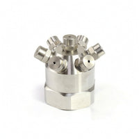 7-Hole Aerosolizing Nozzle Metal Nozzle with Seven Orifices High-Pressure for Dust Suppression