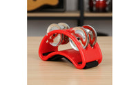 Double Row Percussive Ankle Bells Easy to Wear Foot Percussion Bright Audio Accessory for Percussion Box