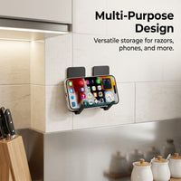Cabinet Decor Stainless Steel Removable Storage Hook for Towels, Heavy Duty Sticky Hanger for Bathroom and Kitchen