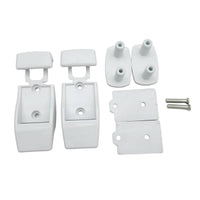 2 Pieces Molded Plastic Awning Repair Bracket Lightweight RV Awning Bracket Compatible Hardware Reliable for Campers