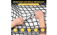 Long-Lasting Large Hay Net Bag Easy to Fill Horse Hay Feeder Net Abrasion Resistant Farm Supply Treated for Stable, Barn
