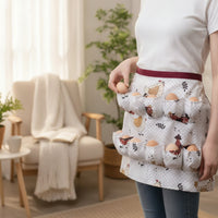 Egg Gathering Apron Cute Egg Collecting Apron Adjustable Long-Lasting for Homesteaders, Chicken Coop, Backyard Farm