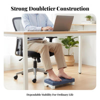 Under-Desk Footrest Non-Slip Foot Support Wide Surface for Study Room, Students