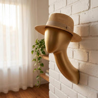 Wall Hat Display Head Easy to Install Wall-Mounted Head Mannequin Long-Lasting