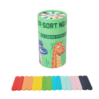 Color Sorting Bucket Vibrant Color Sorting Toy Fine Motor for Classroom, Home
