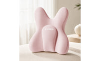 Contoured Inflatable Car Seat Cushion Adjustable Car Cushion with Air Tube Ergonomic Inflatable Waist Pillow Comfortable for Drivers