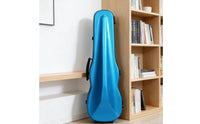Carbon Fiber Violin Case Lightweight 4/4 Full Size Violin Case Soft Interior Lining for Storage