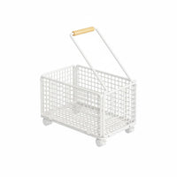 Wheeled Trolley Smooth Rolling Raised Sides for Package Pickup
