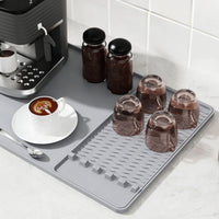 Retro Style Silicone Coffee Machine Mat
