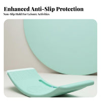 Develops Balance Curved Wobble Board Improves Coordination Curved Multi-Use Playboard Fun Exercise Tactile Toy Sturdy Design for young children, Preschoolers, Parents, Playroom, Indoors, Kindergarten, Daycare