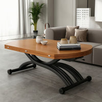 Liftelevating Coffee Table Space-Saving Coffee Table with Lift Top Mobile Workstation for Living Room, Small Apartments