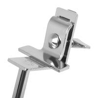 Bass Drum Cowbell Clamp Wear-Resistant Cowbell Mount Bracket Heavy Duty Hardware for Drummers, Stage